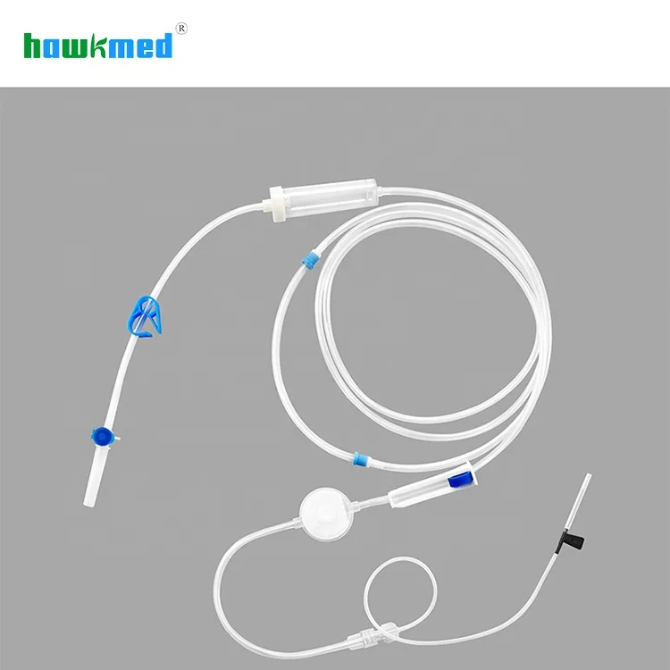 Hawkmed EOS Gravity Disposable Precision Filter Infusion Set Sterilization of Infusion Set