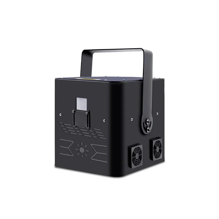 Full-color animation laser  3W scan light bar 3D pattern atmosphere laser light