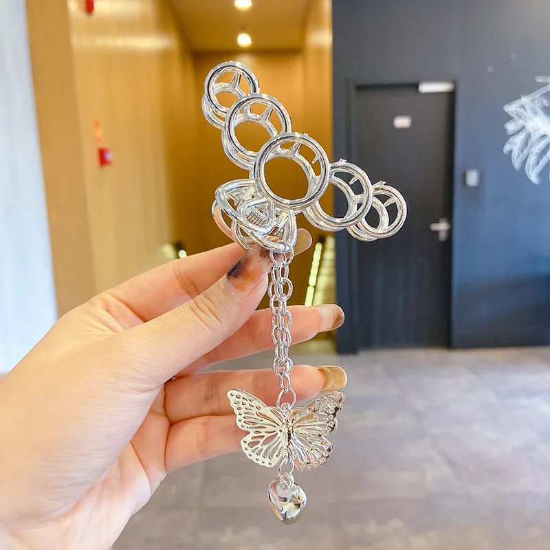 2024  New trend metal alloy hair accessories animal styling hairpin