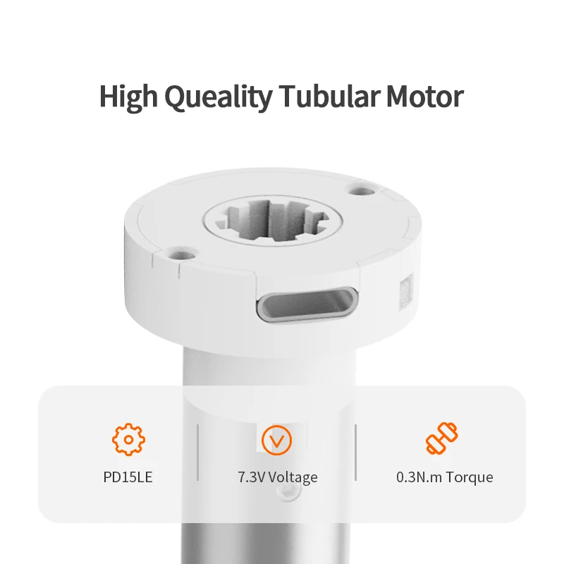 Customized Tuya Wifi Remote Control Motorized with Three-Speed Mode Sensor Bluetooth and Digital Smart Features