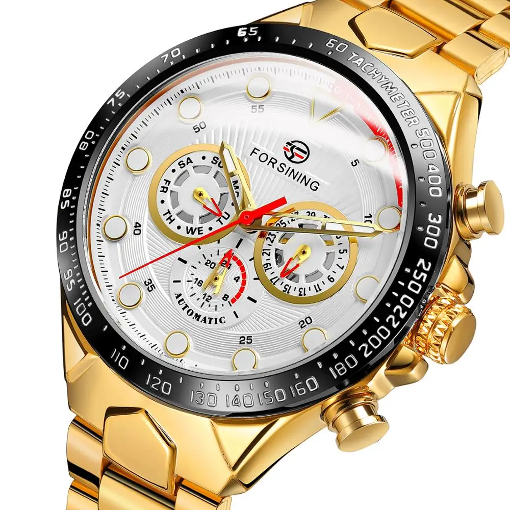 2020 FORSINING new arrival luxury men watch 3 ATM water resistant automatic 24 hours male wrist watches