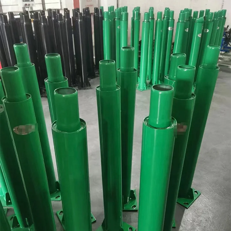 China manufacturers split concrete new multi-functional high pole solar street light pole price galvanized 2m 2.5m for building