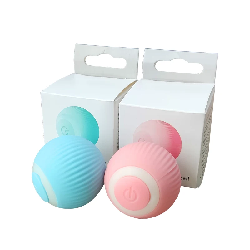 Wholesale Popular Pet Automatic Rolling Ball Smart Electric Toy Ball Cat Interactive Ball