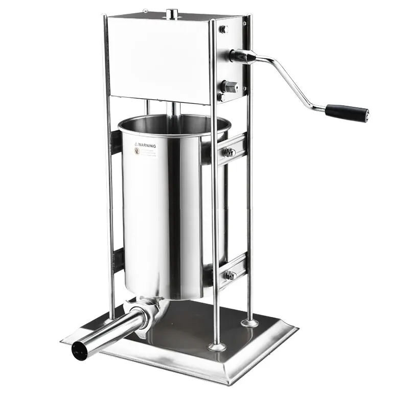 All stainless steel 15L Manual sausage stuffer machine sausage filling machine