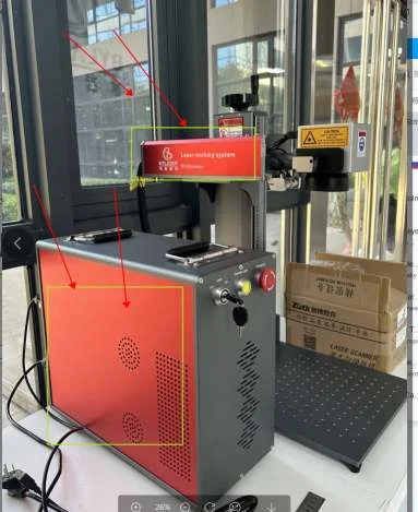 printer mini  50W fiber laser marking machine  machines for small business ideas