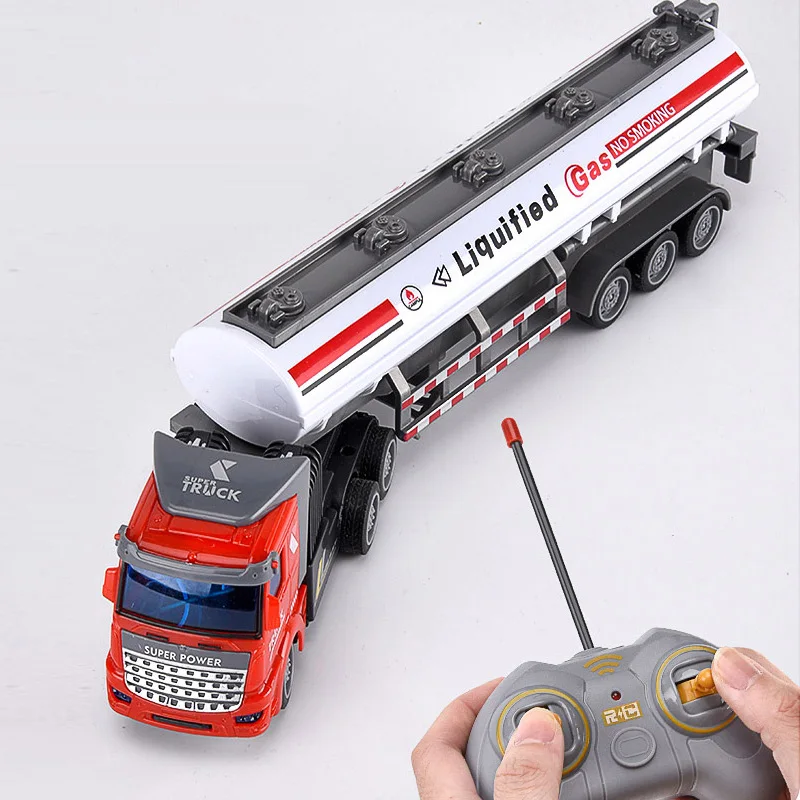 Kids playing games Container rc Truck remote control rc hobby truck