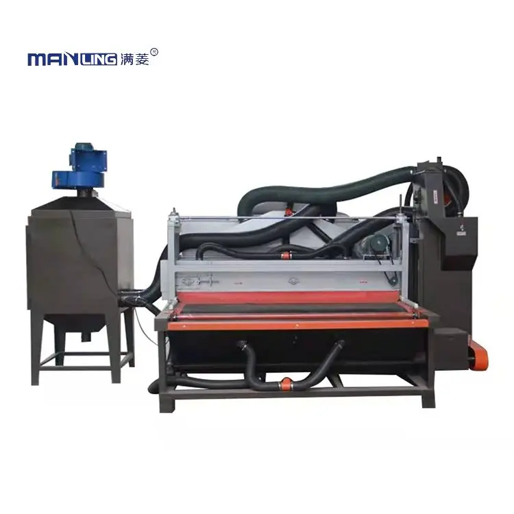 Manling brand MLDS-1600 horizontal Automatic Glass Sandblasting Machine