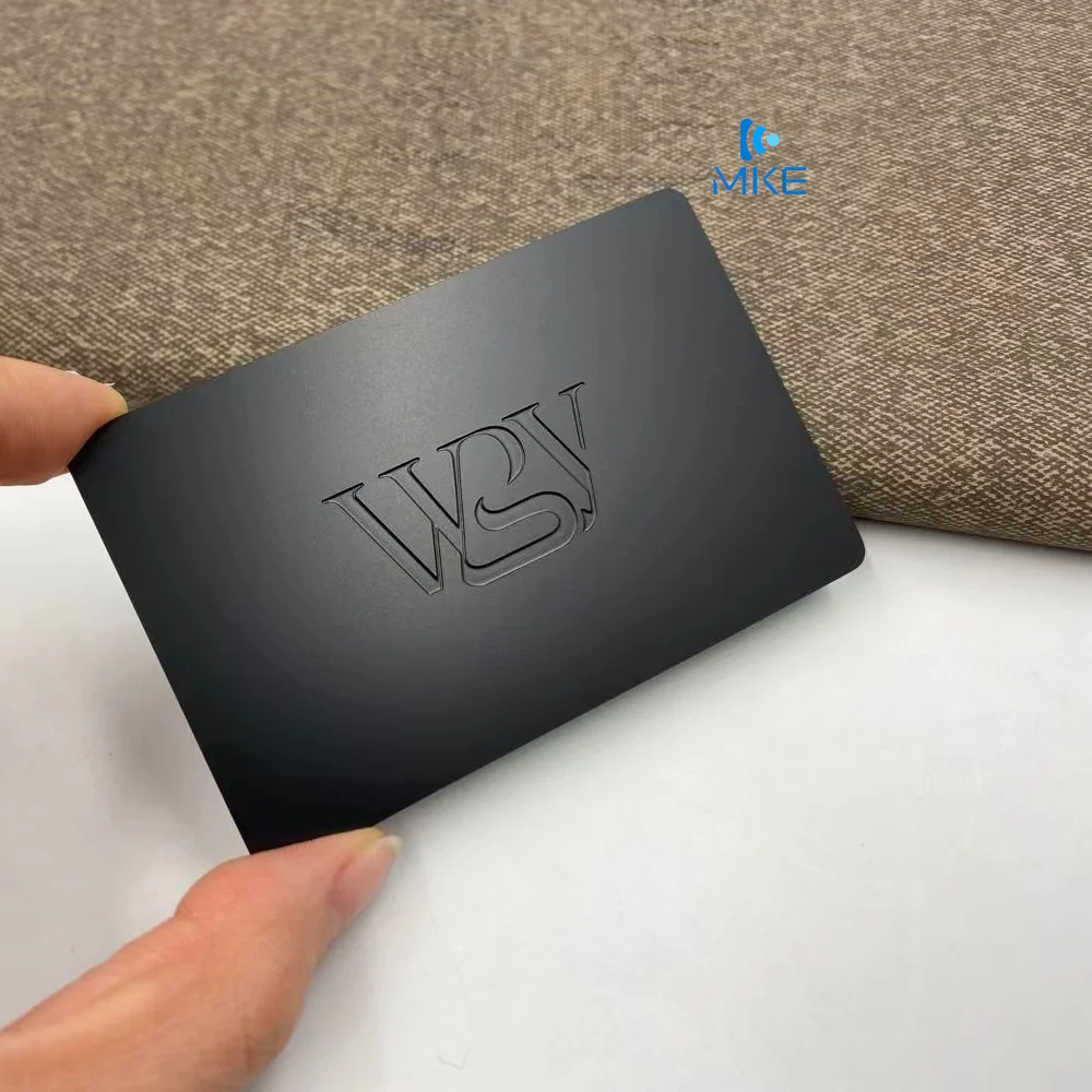 Деловые гравированные металлические карты из нержавеющей стали для лазерной гравировки