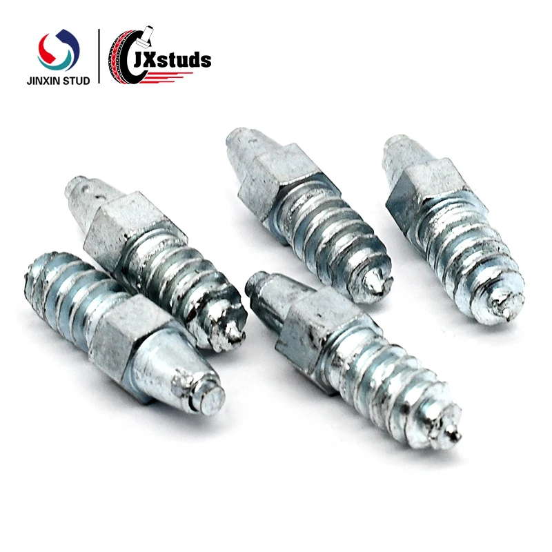 JX6X6-H20-T4 Anti-skid Tire Screw Spikes Car Tires Studs Wheel Aluminum Tire Studs ensure safe winter travel