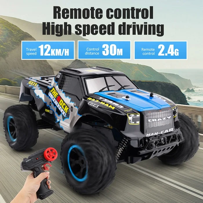 2.4ghz hyper go Rc Toy 1/10 Remote Control Pickup Truck Climbing Off-Road Vehicle Toy 12km/H high Speed Rc Car