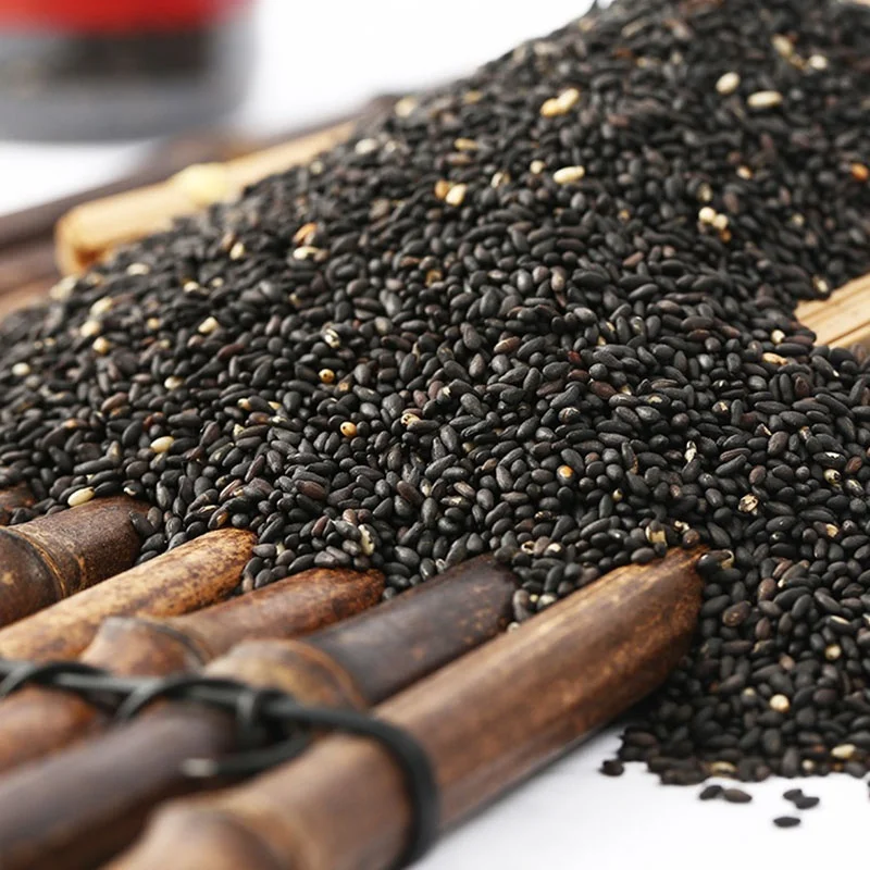 100% natural good taste black sesame roasted sesame seeds black sesame