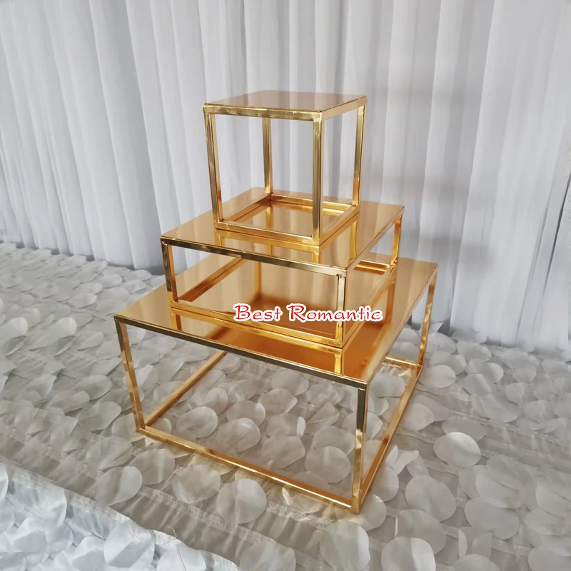 3 шт. квадратная подставка для торта