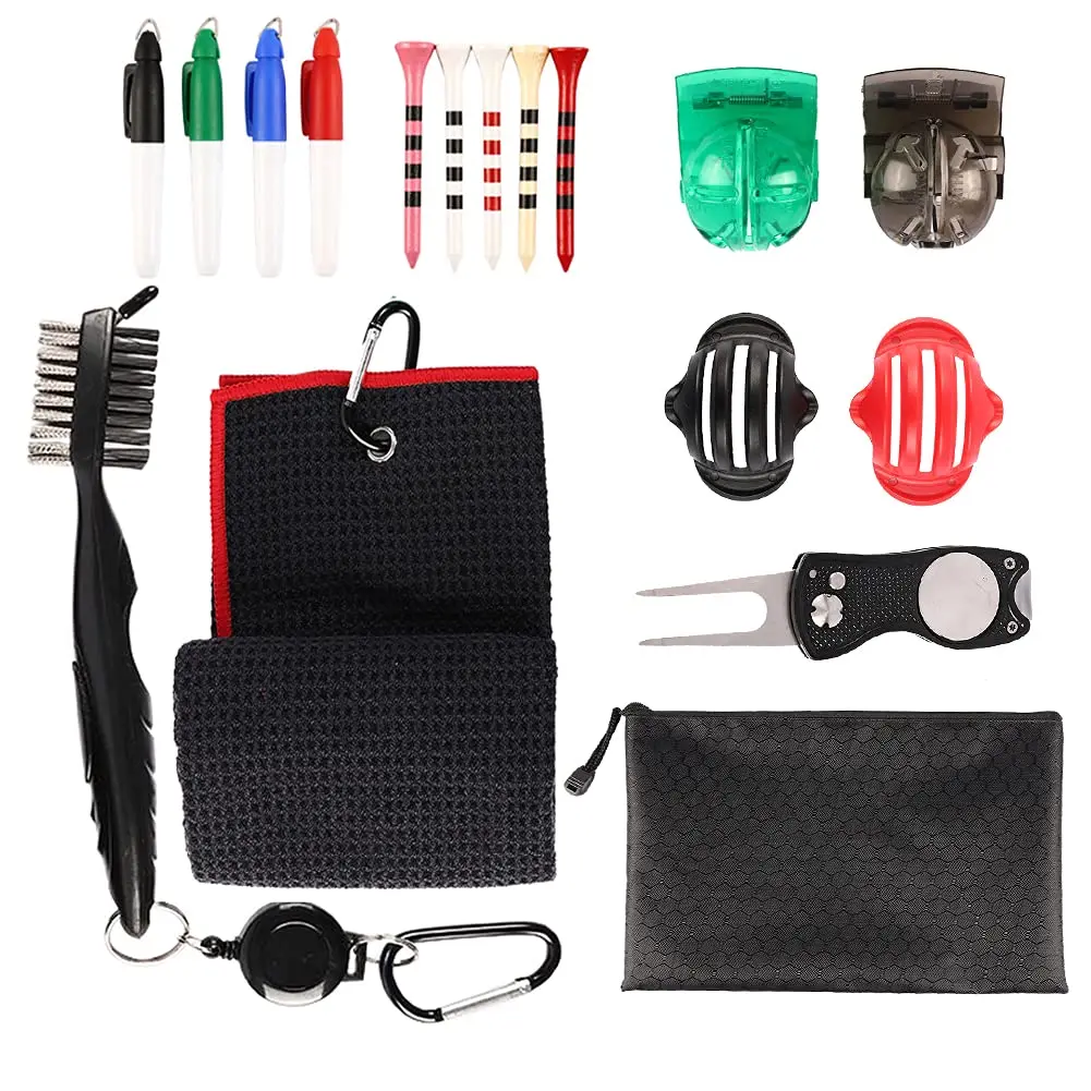 Персонализированное полотенце для гольфа из микрофибры с магнитной