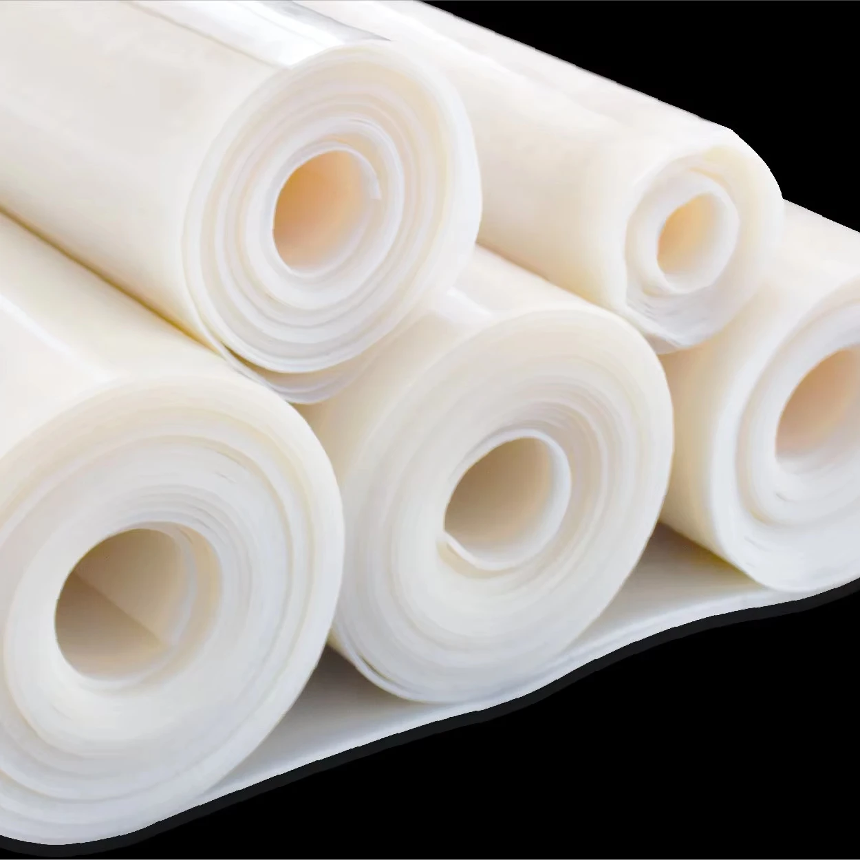 good quality 0.5 mm transparent Squire super soft reinforced silicone rubber sheet/mat/pad/plate silicone foam sheet