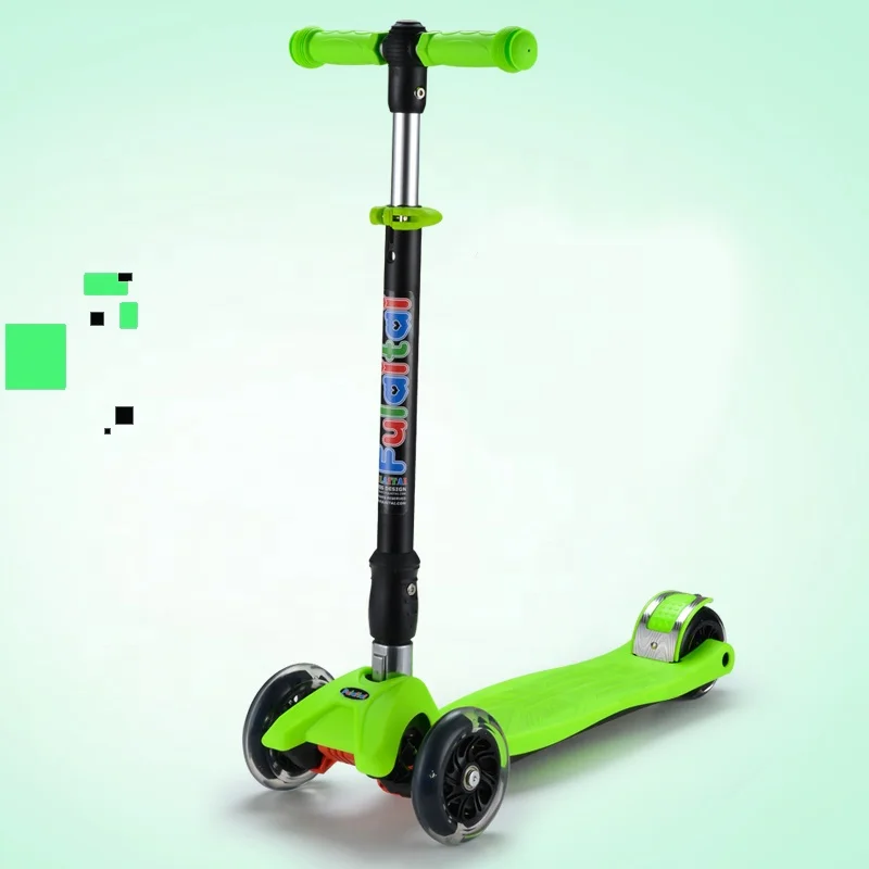 New style FLT maxi children scooter with LED wheel and adjustable height for kids gift