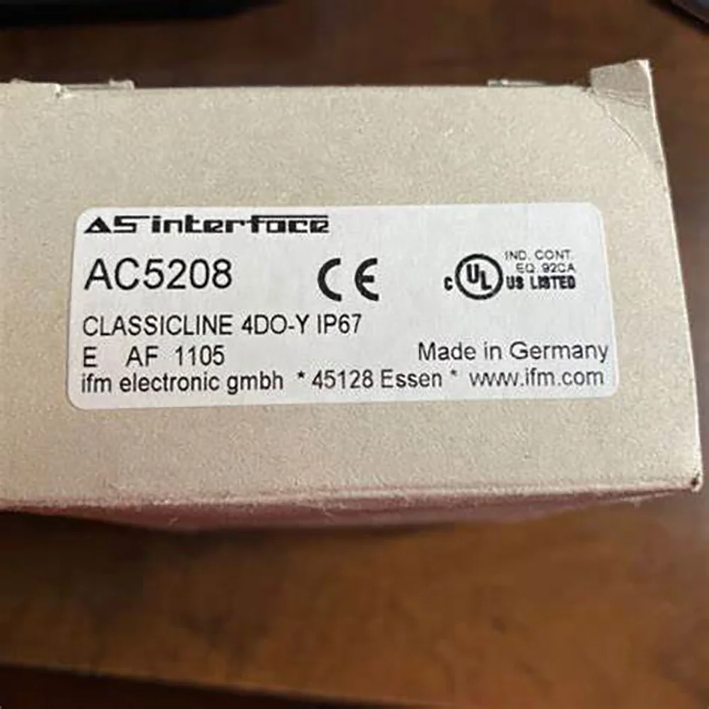 Оригинальный модуль IFM AS-Interface ClassicLine с технологией быстрого монтажа AC5208