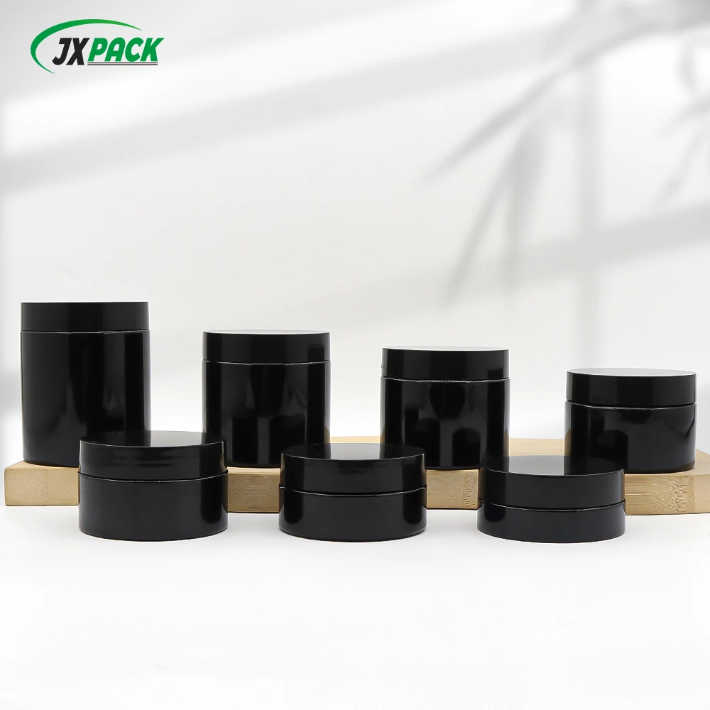 Factory Direct Sale 71mm 50 80 100 120 180 200 250 300 400 500ml Food Honey Cookie Food Jar With Lid Clear PET Spice Plastic Jar