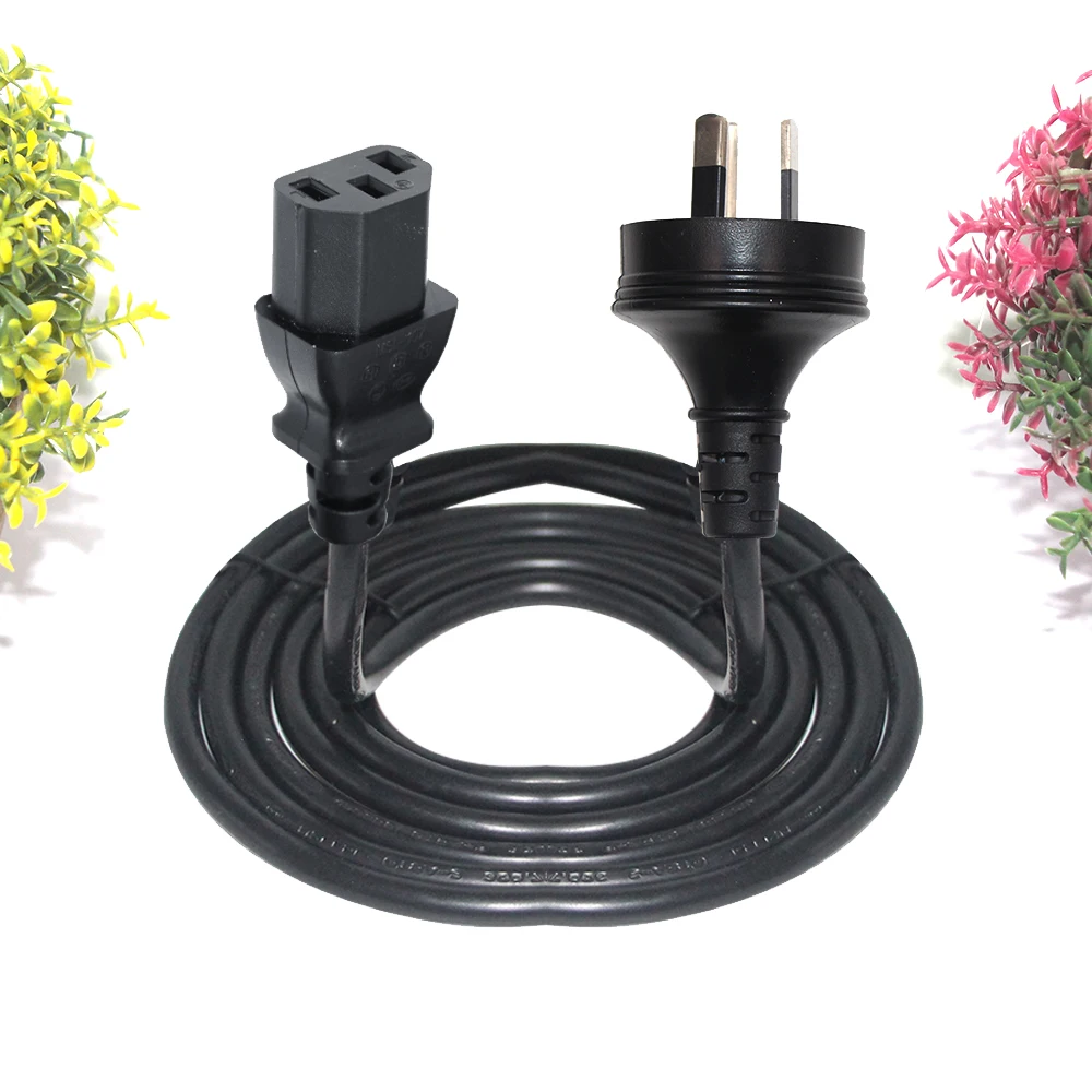  Australian 3 pin power plug cord to open wires 3x1.5mm2 SAA cable