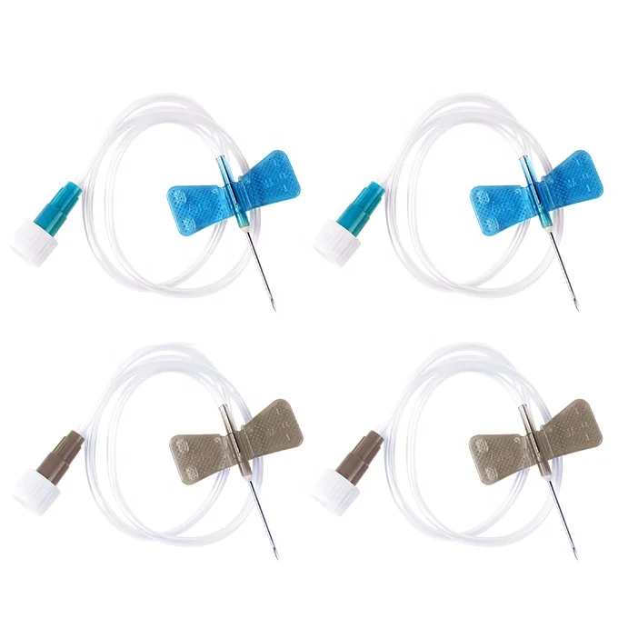 Набор венозных звездочек для кожи головы внутривенный 18 г 21 23 Игла-Бабочка