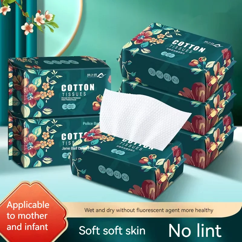 Wholesale Non-Woven Fabric Facial Cleaning Towel Soft Comfortable Disposable Face Wash Dry Towel