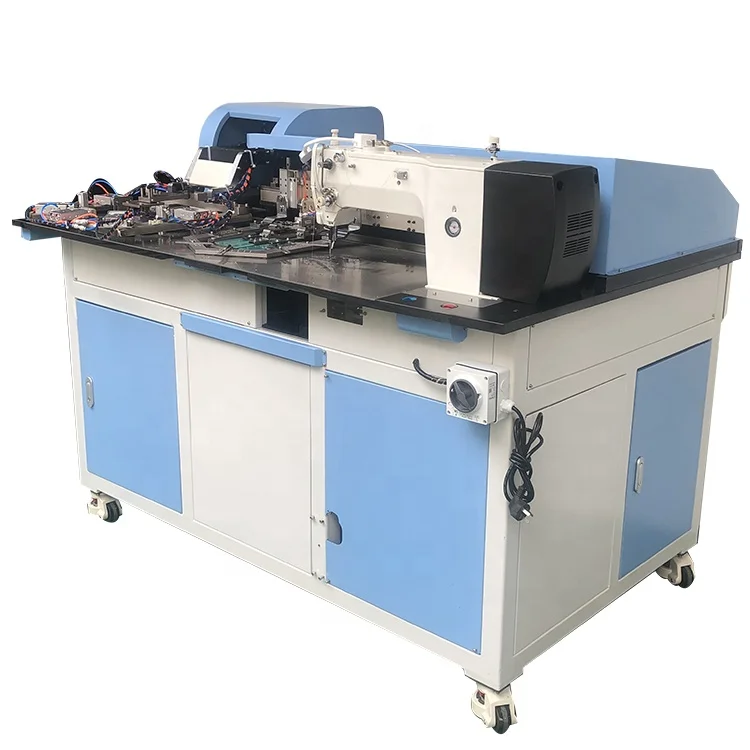 Fully Automatic Jeans T-shirt Cnc Pocket Welting Industrial Sewing Machine Welt Pocket Machine