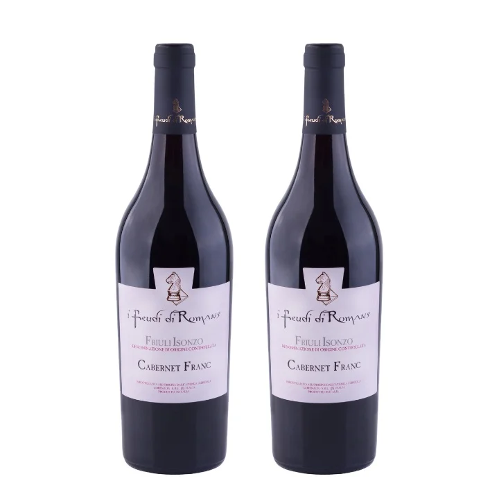 Special for Christmas Italian Red wine Cabernet Franc I Feudi di Romans 0,75 L Wine botte Red Wine Bottle For Sale