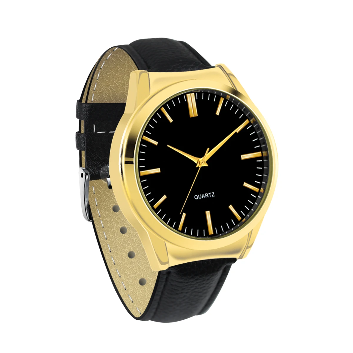 Custom Wholesale Casual Gold Design Fashionable Luxury Alloy Quartz Wristwatches Business Casual Quartz Watch