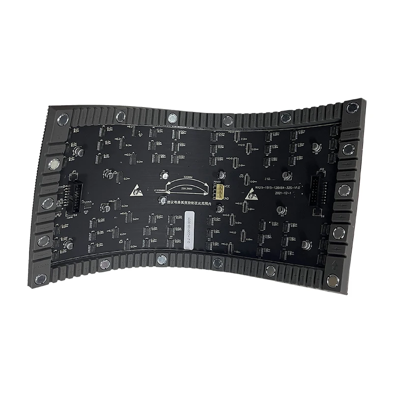 P2.5 Flexible Led Wall Display indoor Curved Led Display Led Video Wall Led Screen For Exhibition Shop Store Square Building