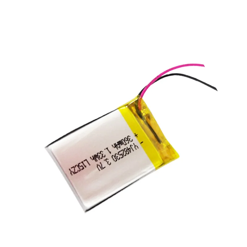 Hot sell 3.7v 482530 360mAh lithium polymer battery