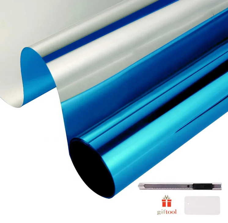 One way vision window film for car 99%UVR  PET  used to sticker to window glass tint and heat insulation for car