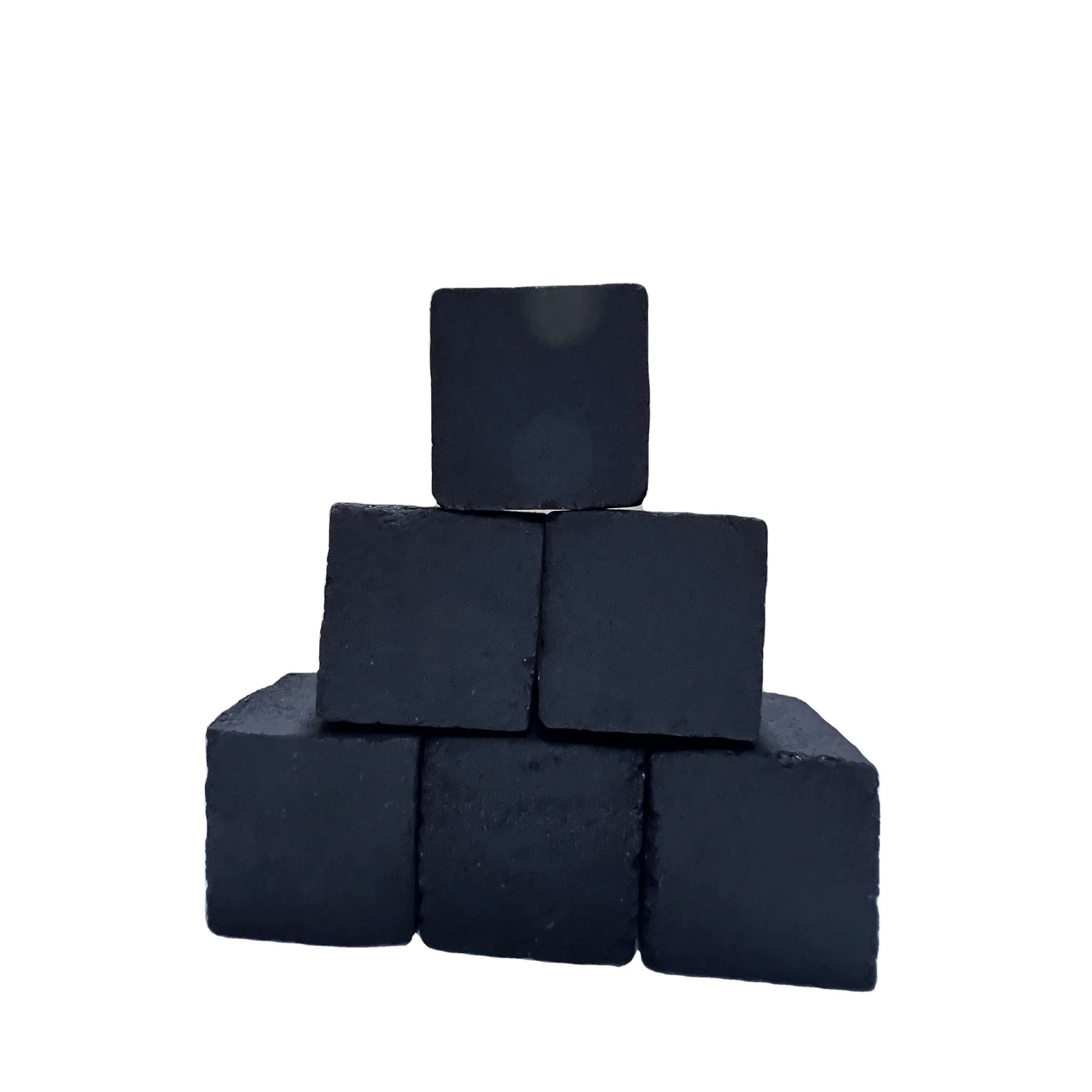 Брикетировочный угольный куб для кальяна и кальяна, барбекю, древесный уголь в Кубе, высококачественный, изготовленный из кокоса типа B