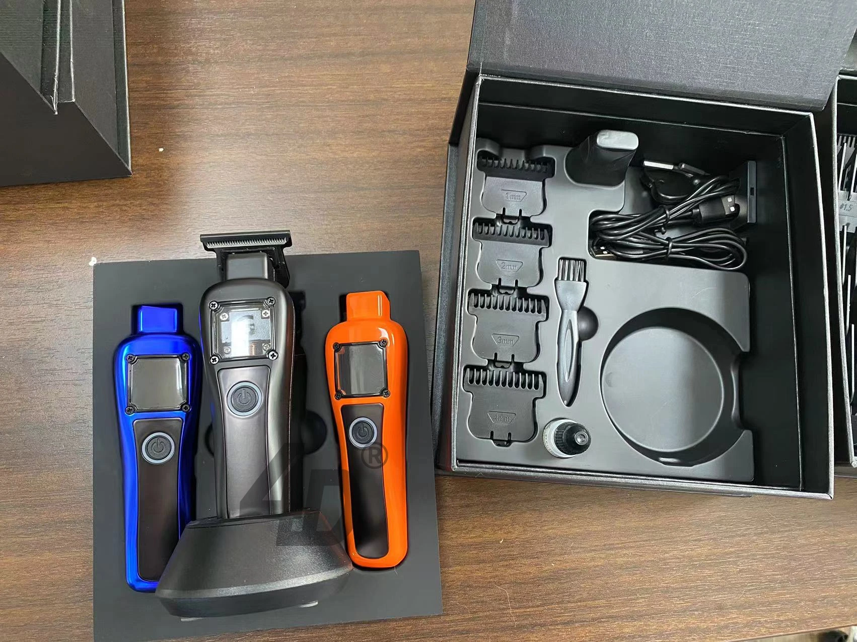 4D G28 9500 RPM DLC blade  High Speed Motor powerful cordless electric professional hair clippers for men