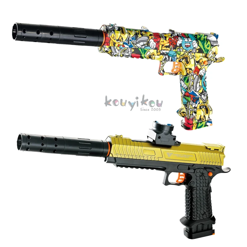 KYK 1911 горячая Распродажа револьвер вода мягкая пуля безопасный игрушечный пистолет