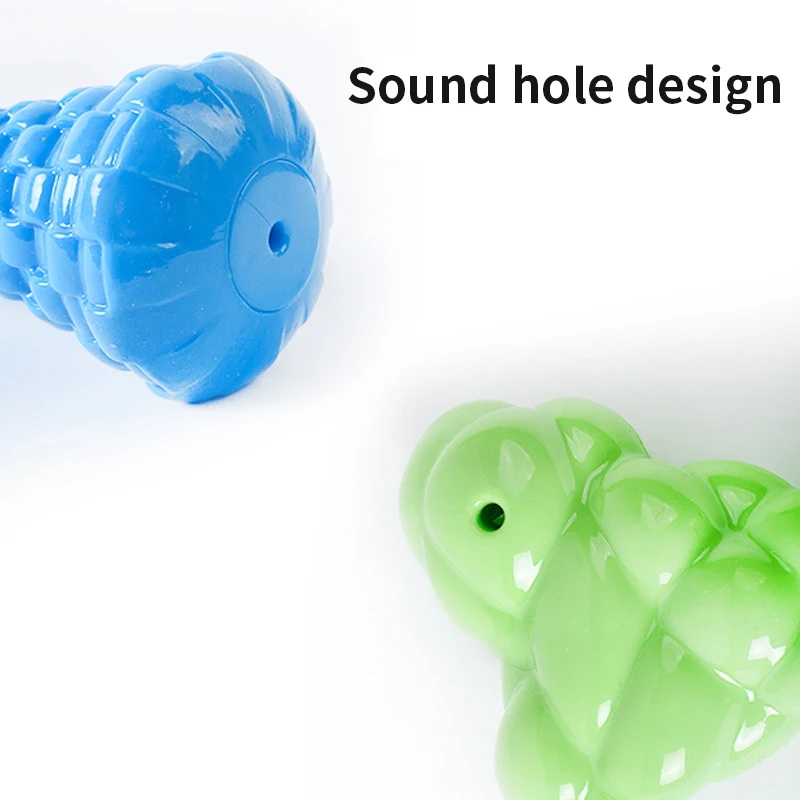 cute colorful durable bone shape TPR stocked cheap squeaky dog toys