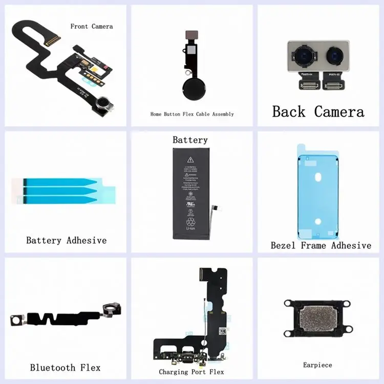 For Gigaset Spare Part LCD Shield Plate Battery Adhesive Front Camera Mobile Phone Flex Cables for All Models
