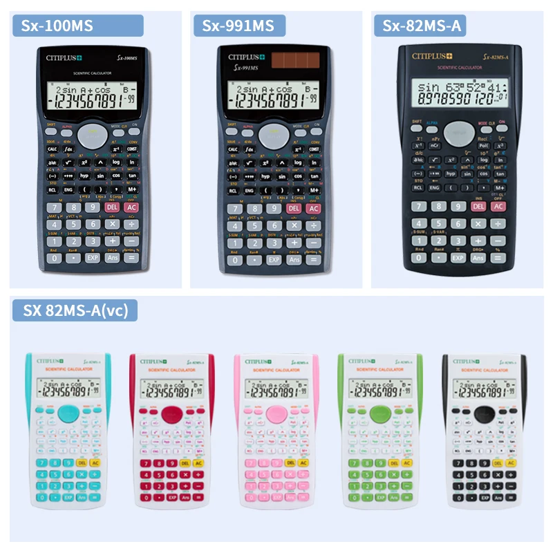 Scientific Calculator fx 991ms Price Calculadora Cientifica fx 100ms Electronic Student Solar Mathematical Calculator Scientific