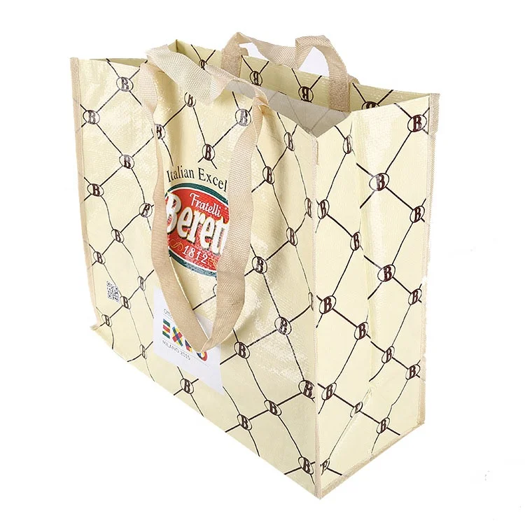 High Quality Cheap Oem Customized Logo Printed Reusable Shopping PP Woven Bag