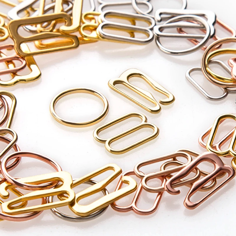Environmental protection Alloy Bra Adjuster Swimsuit Metal Ring and Slider and Hook Underwear Accessories Buckle