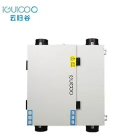 Рекуператор воздуха Erv/Hrv 100-500 м3/ч теплообменная Вентиляция с интеллектуальным контроллером