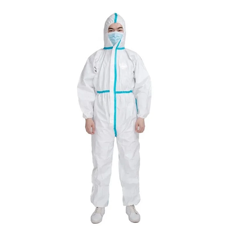 Waterproof Disposable coverall Non woven Microporous PPES overol Suit with Taped Seam Sprayer Paint work uniform