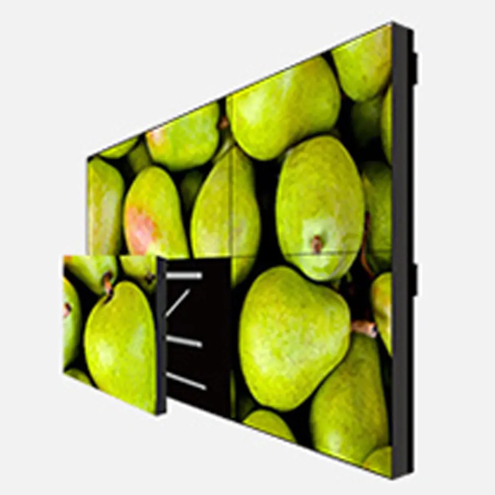 multiple screen in one screen for display 3x4 4x4 splicing screen lcd video advertising wall