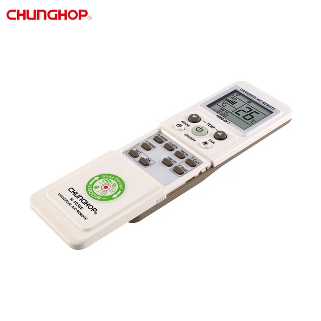 CHUNGHOP K-1038E с HD дисплеем, универсальный пульт дистанционного управления для кондиционера переменного тока