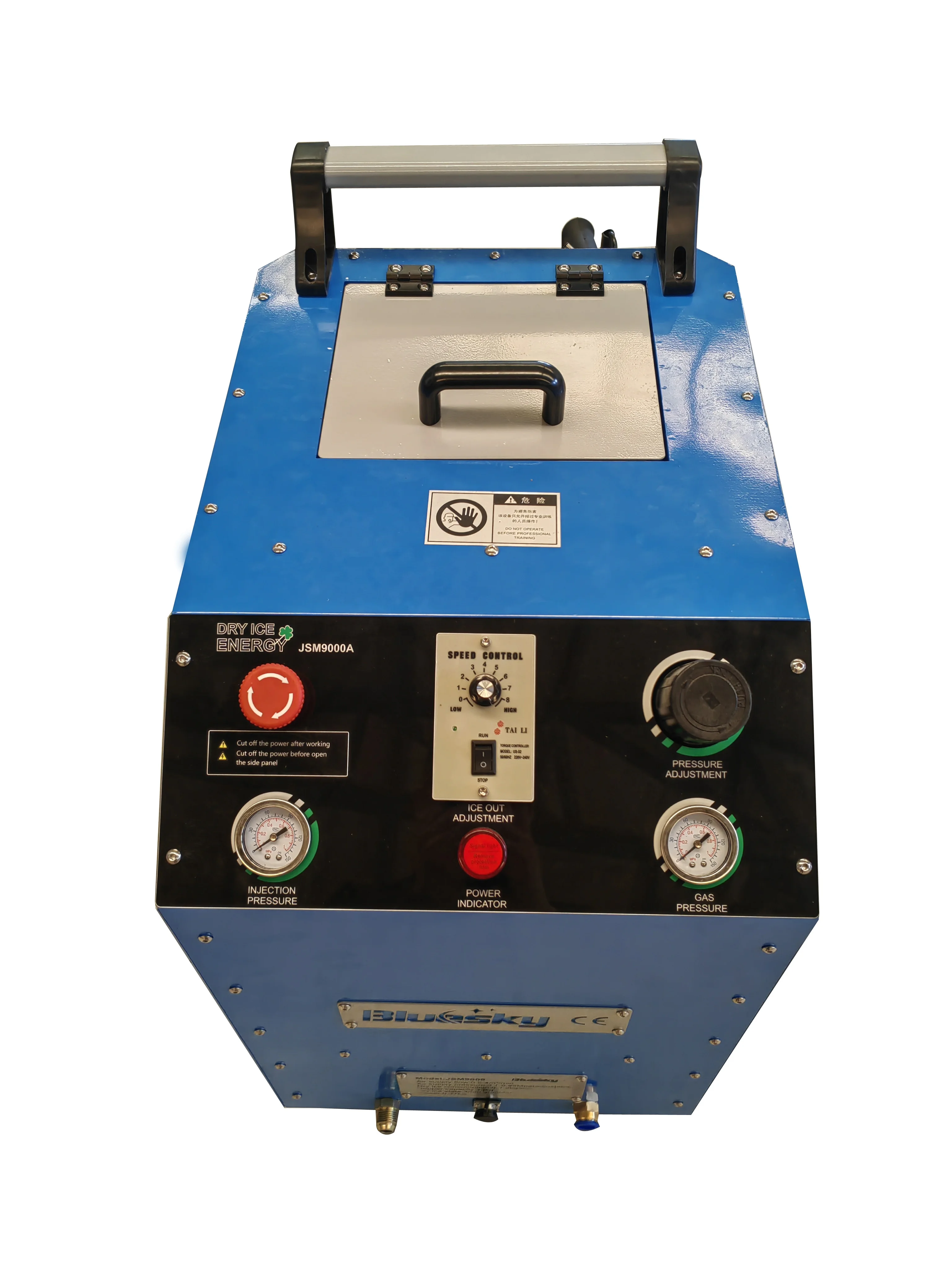 2022 New Style Co2 Dry ice Cleaning Washing Car Wash Machine