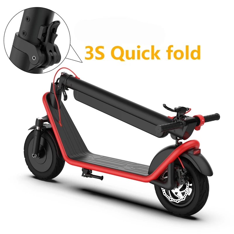 Wholesale China factory stocks 450w powerful motor LED display off-road escooter X11 adult folding mobility electric scooters