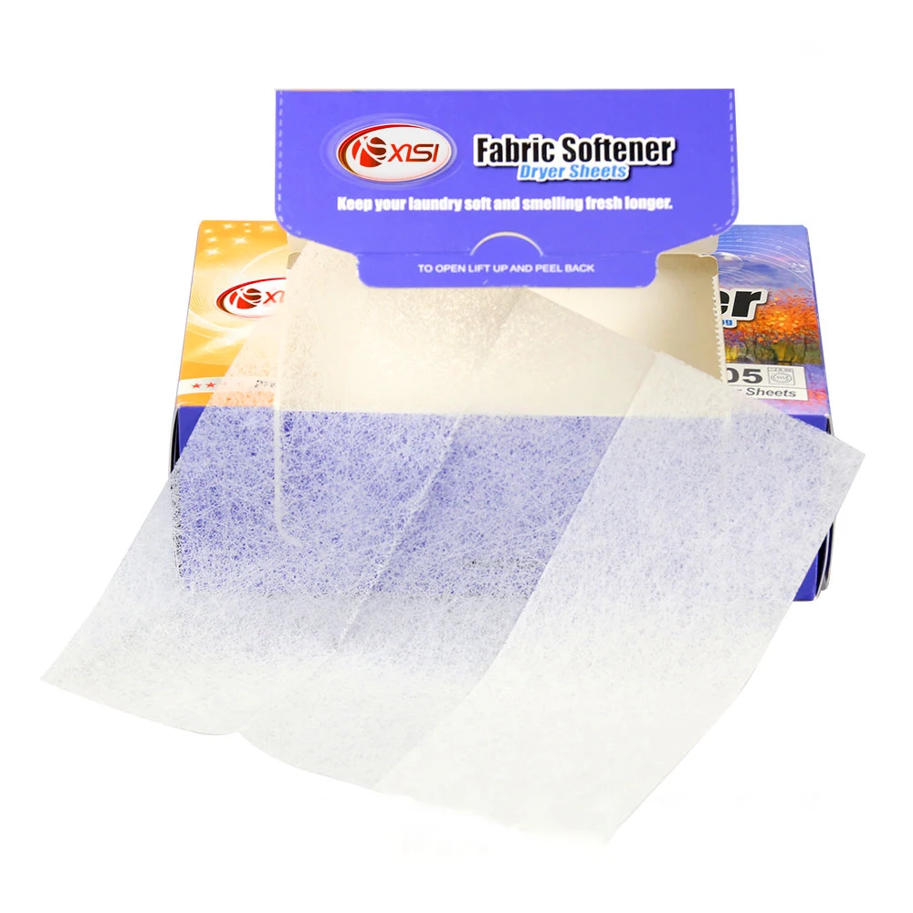Fabric Softener Sheet Nonwoven Detergent Sheet New Type Private Label Laundry Dryer Sheets