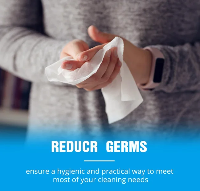 Fitness Gym Equipment Wipes 4 Rolls of 800 Pre-Moistened Cleaning Refill Wet Wipes