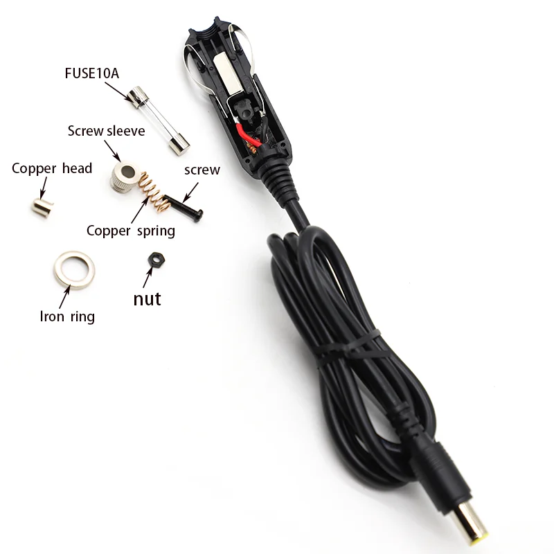 Laptop Car Charger 12v 1.5m Black Durable Cigarette Lighter Car Laptop Charger car adapter DC 12V-24V