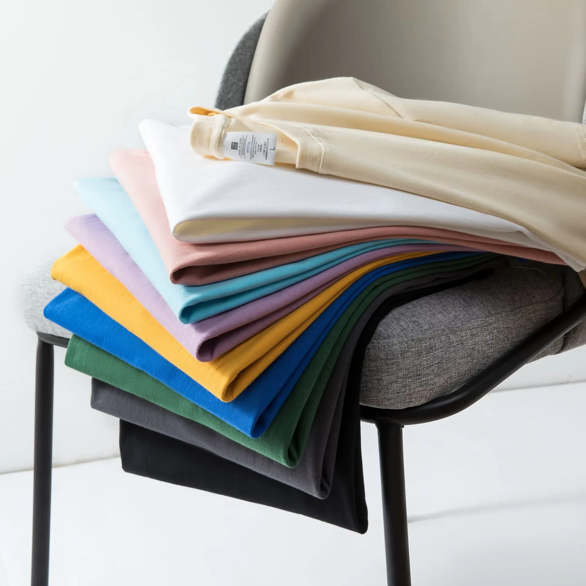 Quality man tshirt 2022 Wholesale tshirts 210gsm cotton custom 210 gsm cotton t shirt t-shirt