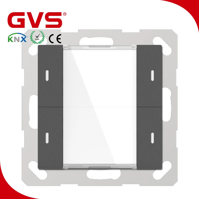  2019 Лучшая цена KNX/ECB GVS K-bus Европейская интеллектуальная Автоматизация умное решение Стандартная кнопка KNX 55 мм 1/2/3/4