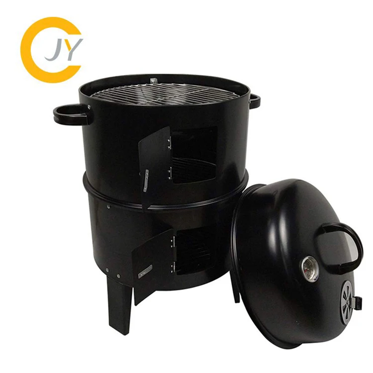 3 in 1 Smoker Charcoal BBQ Grill BBQ Barbeque Grill